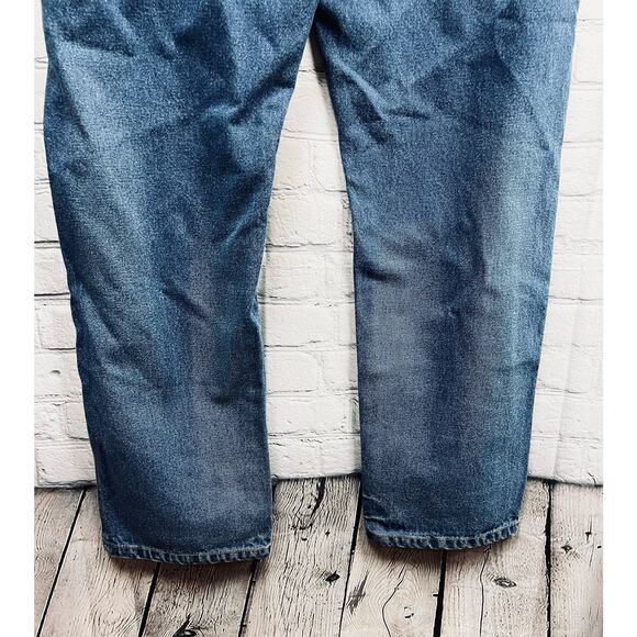 Revolve Mens Vintage Bootcut Jeans Size 38X32 100% Cotton - Picture 5 of 9